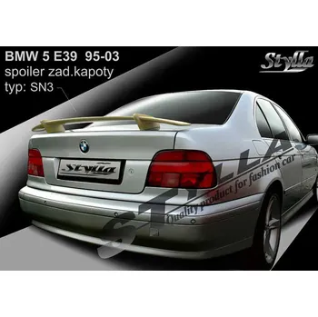 Auto-moto Spoiler zadní kapoty, křídlo Stylla SN3 BMW E39 sedan 95-03