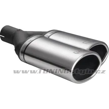 Koncovka výfuku Koncovka výfuku dvojitá pravá ULTER SPORT 220x80mm