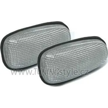 Směrový světlomet Boční blinkry Opel Astra G/Zafira bílé