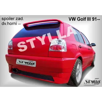 Auto-moto Spoiler zadní dveří horní, křídlo Stylla VW Golf III 91-98