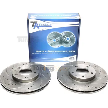 Auto-moto Sportovní brzdové kotouče TATechnix-Přední 296mm Mazda MPV II