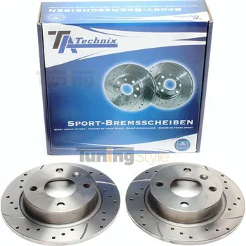 Brzdový kotouč Sportovní brzdové kotouče TATechnix-Zadní 228mm Volvo 440K,460L,480E