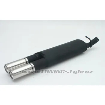 Výfuková trubka Sportovní výfuk ULTER SPORT Univerzální ,tlumič 450mm double 80mm 1