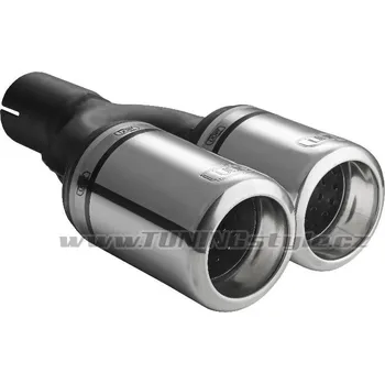 Koncovka výfuku Koncovka výfuku dvojitá typ2 pravá ULTER SPORT 80mm