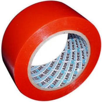 Podlahová lepící páska PVC 50mm x 33m, červená