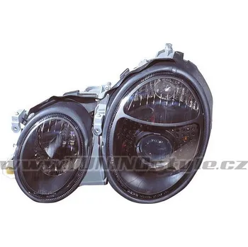 Přední světlomet Přední světla čirá xenon D1S Mercedes-Benz C208 CLK černá