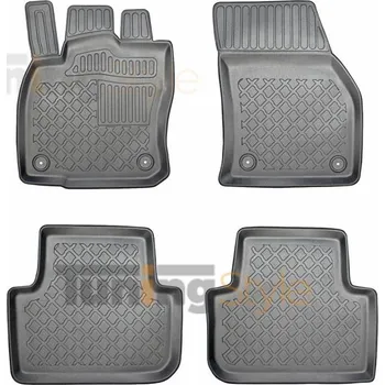 autokoberec Přesné plastové koberce, vaničky s vysokým okrajem - VW Golf VII sportsvan 14-