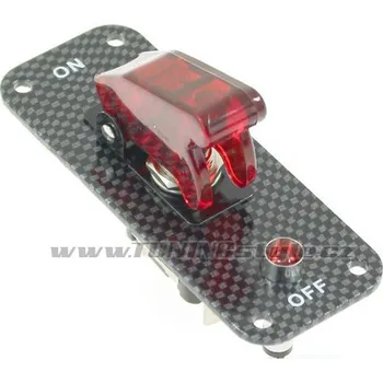 vypínač Vypínač PRO 1 Master Red Carbon