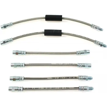 Brzdová hadice Pancéřové brzdové hadice BMW E30 Turbo Works