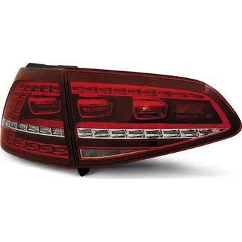 Zadní světlomet Zadní světla LED VW Golf 7 GTI look červená