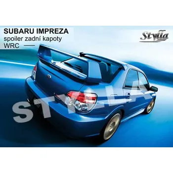 Auto-moto Spoiler zadní kapoty typ WRC, křídlo Stylla Subaru Impreza 00-08