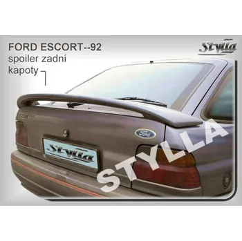Auto-moto Spoiler zadní kapoty, křídlo Stylla Ford Escort htb 9/90-9/92