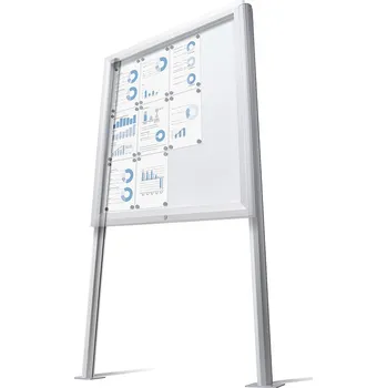 Nohy pro vitríny SCT a SCL, s patkou pro přišroubování k zemi