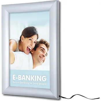 Rám na obraz LED světelný rám, A4, laser-dotting