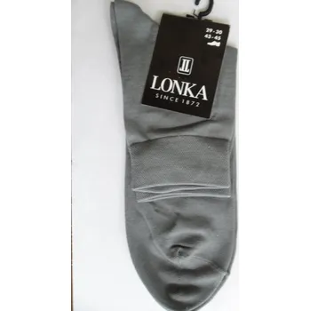 Pánské ponožky HARBUR-pánské ponožky LONKA béžové 41-42(27-28) (pánské ponožky z mercerované bavlny)