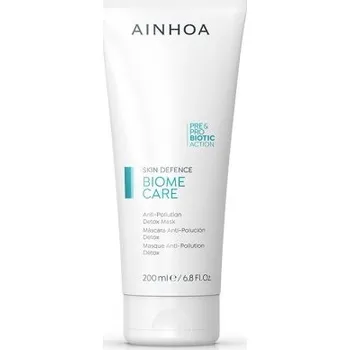Pleťová maska Ainhoa Biome Care Anti-Pollution Detox Mask - Pleťová detoxikační maska proti znečištění 200 ml