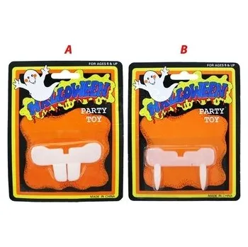 Zuby plastové Zajíc nebo Drákula