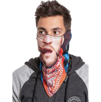 Šátek maska Meatfly Frosty 3 - B/Cowboy one size