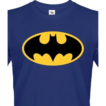 Pánské tričko Pánské tričko Batman, Barva Modrá, Velikost 2XL, Canvas Pánské tričko s krátkým rukávem Bezvatriko.cz 1