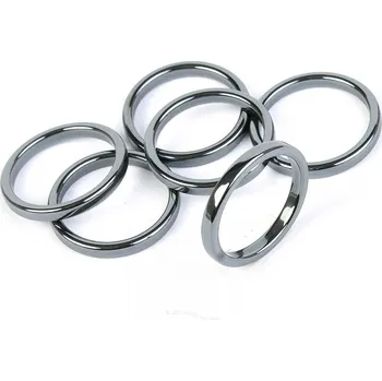 Prsten Hematit prsten tenký 3mm