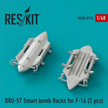 Plastikový model Reskit 1/48 BRU-57 Smart bomb Racks for F-16 (2...