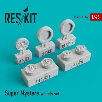 Plastikový model Reskit 1/48 Dassault Super Mystere wheels set...