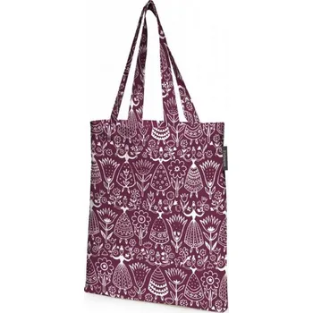 Nákupní taška Bavlněná taška Neidot burgundy 36x42, Finlayson Finsko