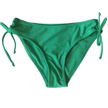 Dámské plavky Dámské jednobarevné plavky- spodní díl zelený Velikost: S