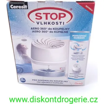 Pohlcovač vlhkosti Ceresit Stop vlhkosti Aero 360° Koupelna přístroj + tableta