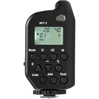 Studiový blesk Radiový odpalovač a řídící jednotka pro blesky 4studio F série WF-3