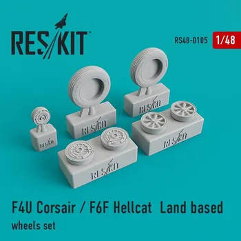 Plastikový model Reskit 1/48 F4U Corsair/F6F Hellcat Land based...