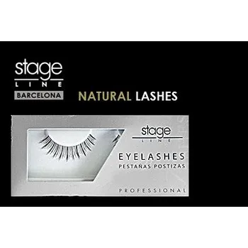 Péče o řasy a obočí StageLine Barcelona NOVINKA Umělé řasy - pravý vlas + lepidlo Varianty: Výraznější - 02