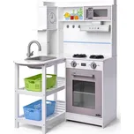 Woody Rohová kuchyňka bílá