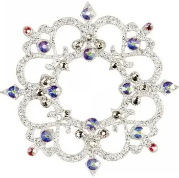 Souprava šperků SO.nia Bareskin šperk na tělo a vlasy Swarovski - ROME 4 - stříbrný ornament Ab efekt