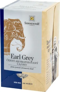 Čaj Sonnentor Earl Grey Bio 18 x 1,5 g