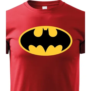 Chlapecké tričko Dětské tričko Batman, Barva Červená, Velikost 146 cm/10 roků, Canvas Dětské tričko Bezvatriko.cz 1