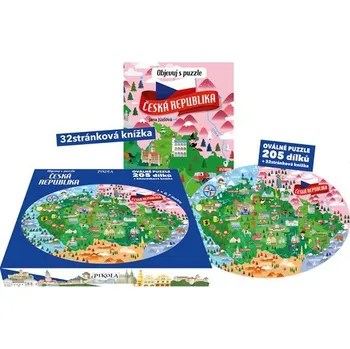 Puzzle Pikola Objevuj s puzzle Česká republika
