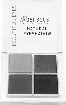 Oční stíny Benecos Bio veganská paletka smokey eyes 8 g