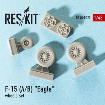 Plastikový model Reskit 1/48 M.D. F-15 (A/B) 'Eagle' wheels set...