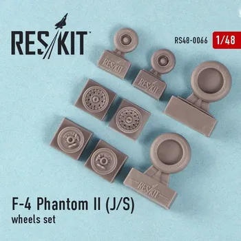 Plastikový model Reskit 1/48 F-4 Phantom II (J,S) wheels set...