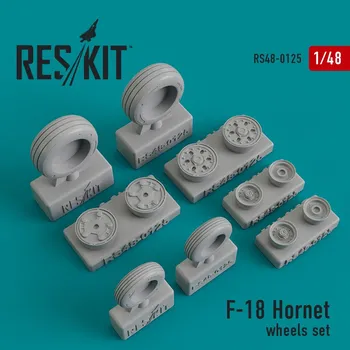Plastikový model Reskit 1/48 F-18 Hornet wheels set...