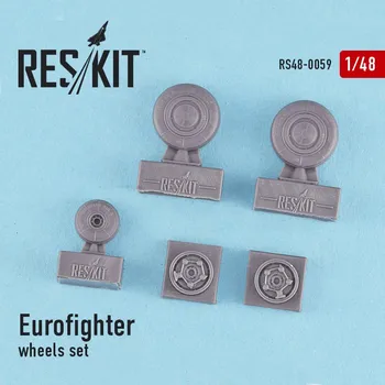 Plastikový model Reskit 1/48 Eurofighter Typhoon wheels set (REV,ITA)