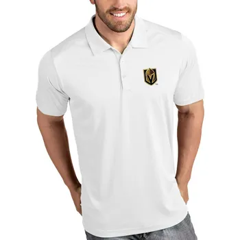 Pánské tričko Pánské tričko Vegas Golden Knights NHL Antigua Tribute Polo White Velikost: L