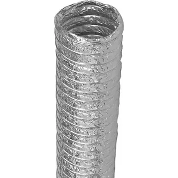 Ventilační potrubí Alu Flexo - ventilační potrubí 160 mm (1 m) (Hliníková hadice pro rozvod vzduchu.)