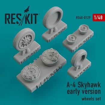 Plastikový model Reskit 1/48 A-4 Skyhawk early wheels set...