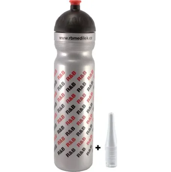 Láhev lahev R+B 1 l Uni RB stříbrná