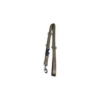 Vodítko pro psa BafPet Vodítko přepínací popruh EKG šedé 240 cm/20 mm