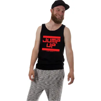 Pánské tílko Pánské tílko JUMP-UP Velikost: L, Barva: Černá - Design 4