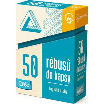 Desková hra Albi 50 rébusů do kapsy Logické úlohy