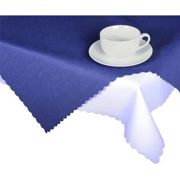 Ubrus teflonový tmavě modrý obdélníkový cena od - 160 x 220cm 18